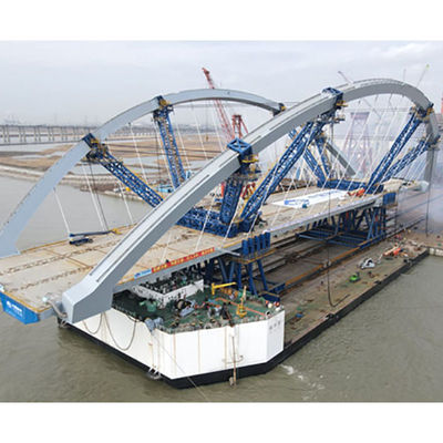 ইইউ স্ট্যান্ডার্ড প্রিফ্যাব্রিকেটেড বক্স গিয়ার স্ট্রাকচার ট্রাস কিট স্টিল স্ট্রাকচার নির্মাণ আর্ক ব্রিজ ফ্যাব্রিকেশন ব্রিজ