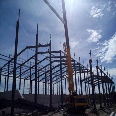 ইস্পাত ফ্রেম স্টোরেজ ভবন, প্রিফ্যাব বাণিজ্যিক অফিস ভবন