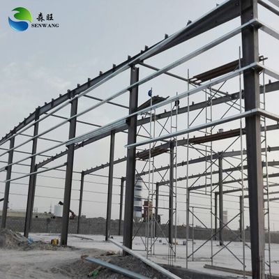 স্যান্ডউইচ প্যানেল ওয়াল এবং ছাদ ইস্পাত কাঠামো কর্মশালা কাস্টমাইজযোগ্য সি-বিভাগ বা Z-বিভাগ Purlin
