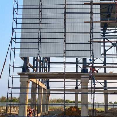 অনলাইন গাইডেন্স সাপোর্ট ইনস্টলেশন সহ বহুমুখী ইস্পাত কাঠামো গুদাম আইএসও 9001 সিই শংসাপত্রপ্রাপ্ত এবং ভাল অনমনীয়তা