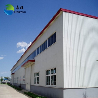 Q235/Q355 স্টিল ফ্রেম সহ প্রিফ্যাব স্টিল গুদাম