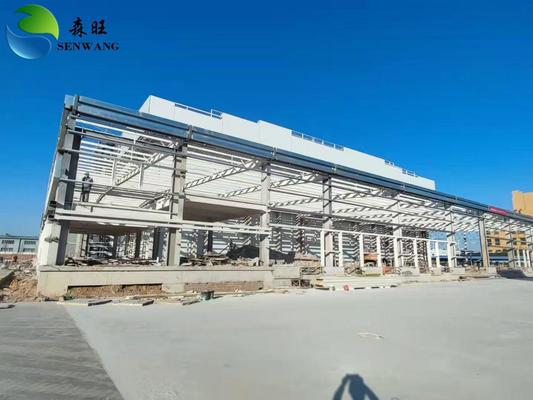কাস্টমাইজযোগ্য আকারের স্টিল স্ট্রাকচার কর্মশালা হালকা স্টাইলের কাঠামো এবং ইঞ্জিনিয়ার অন সাইট ইনস্টলেশন সহ