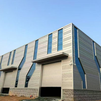 গরম ডুবানো গ্যালভানাইজিং এবং অ্যান্টি রাস্ট প্রাইমার কোটিং সহ ইস্পাত কাঠামোর গুদাম