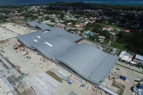 এঙ্গেল ব্রেকিং সহ স্টিল স্ট্রাকচার গুদাম রাউন্ড স্টিল ব্যাট ব্রেকিং এবং টেকসই স্টোরেজ সমাধানের জন্য স্টিল পাইপ ব্রেকিং