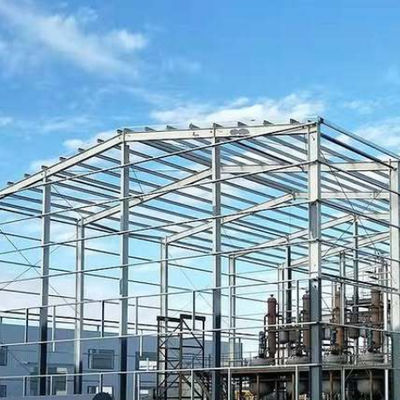 Customizable Steel Structure Warehouse with Brick Wall 1.2m and ±1% Tolerance Featuring C&Z Purlin