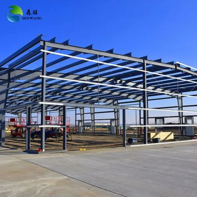 Customized Drawing Plan Steel Structure Warehouse with 50-Year Structural Warranty and H Beam Construction