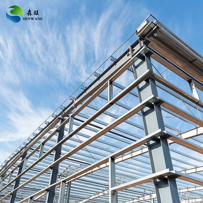 Steel Structure Warehouse with Fast Install PVC or Aluminum Alloy Frame Window and 50,000 Tons/Year Production Capacity