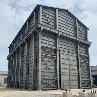 ভারী শিল্প প্রকল্পের জন্য ইস্পাত প্যানেল প্রাচীর উপাদান ব্যবহার করে নির্মিত গ্রেড ৭ সিসমিক ইস্পাত কাঠামোর কর্মশালা